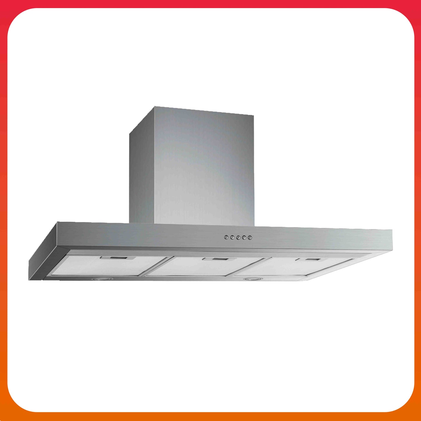 EUROair 90cm Island Cooker Hood