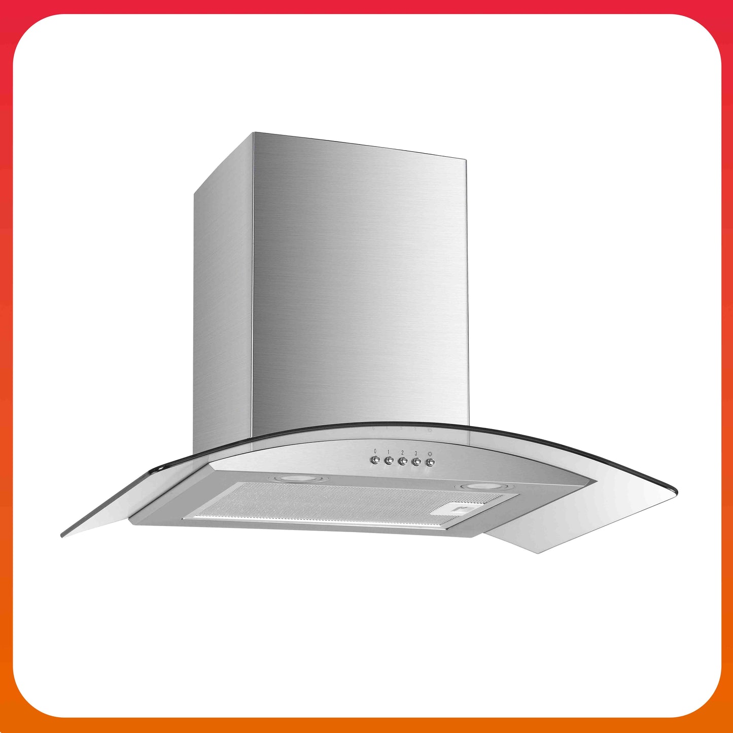 EUROair 90cm Wall Mount Cooker Hood