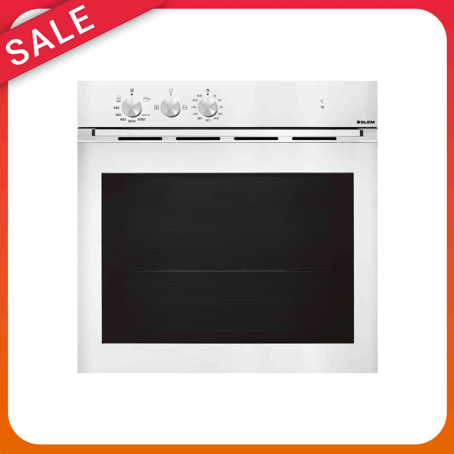 GLEM 60cm Built-in Gas Oven