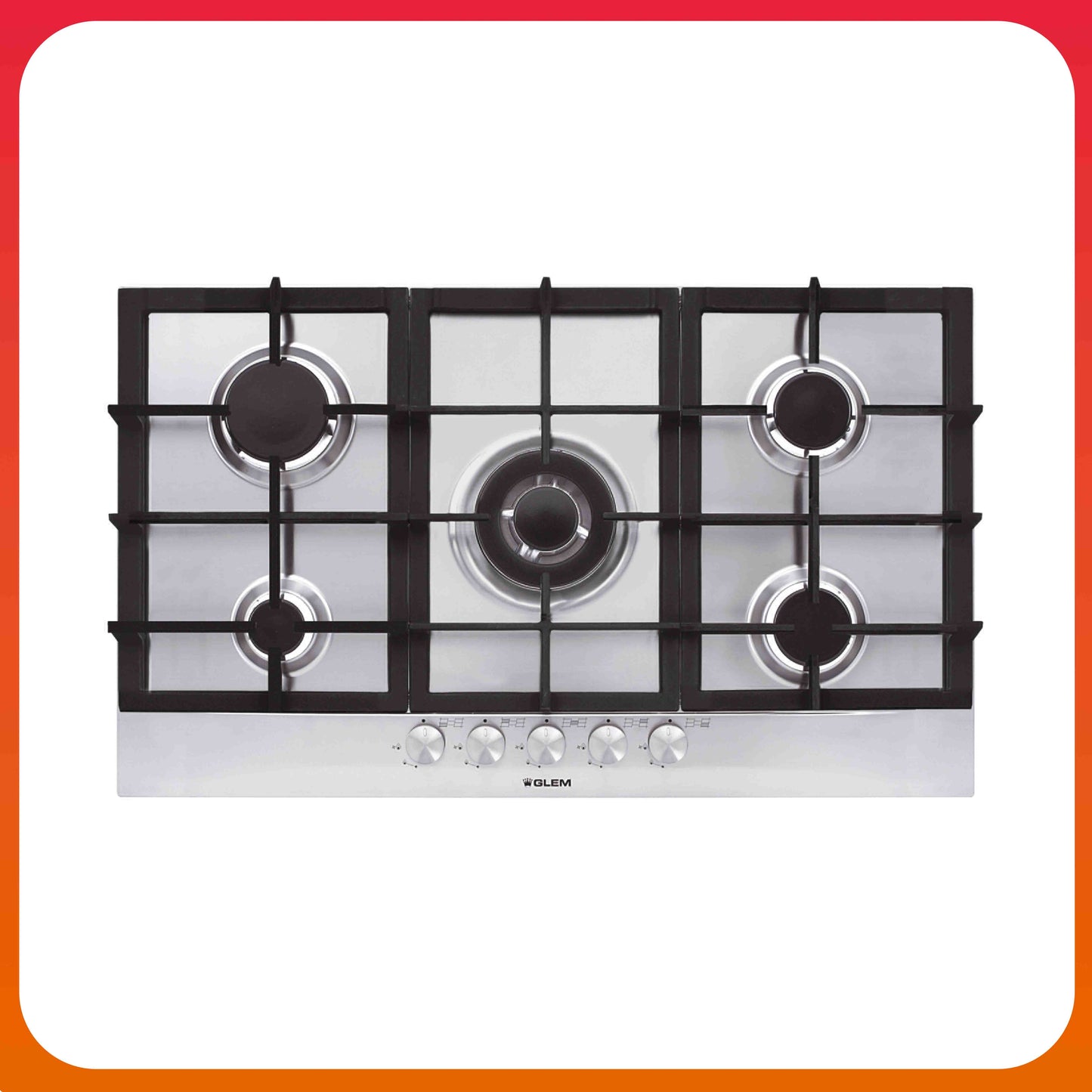 GLEM 90cm Built-in Gas Hob