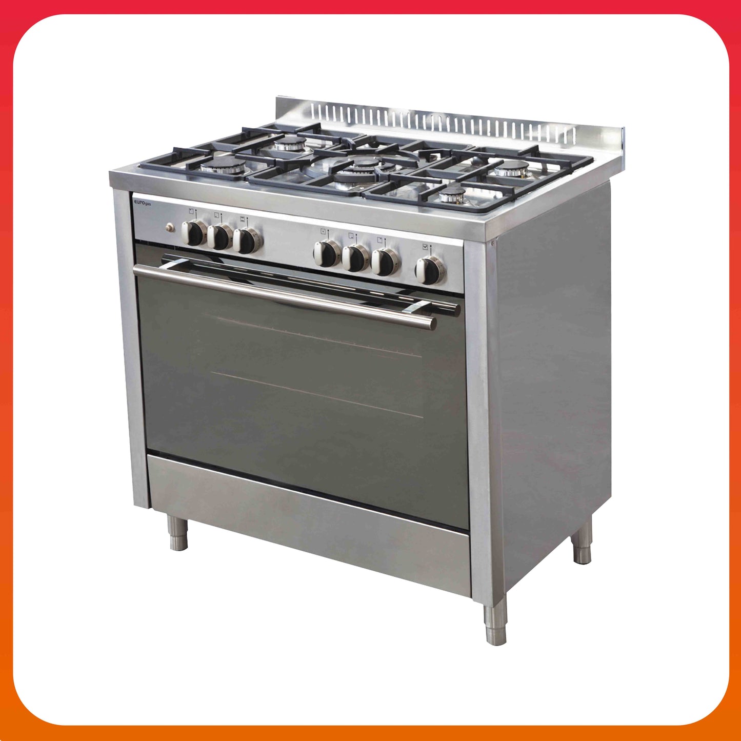 EUROgas 90cm Freestanding Gas Stove