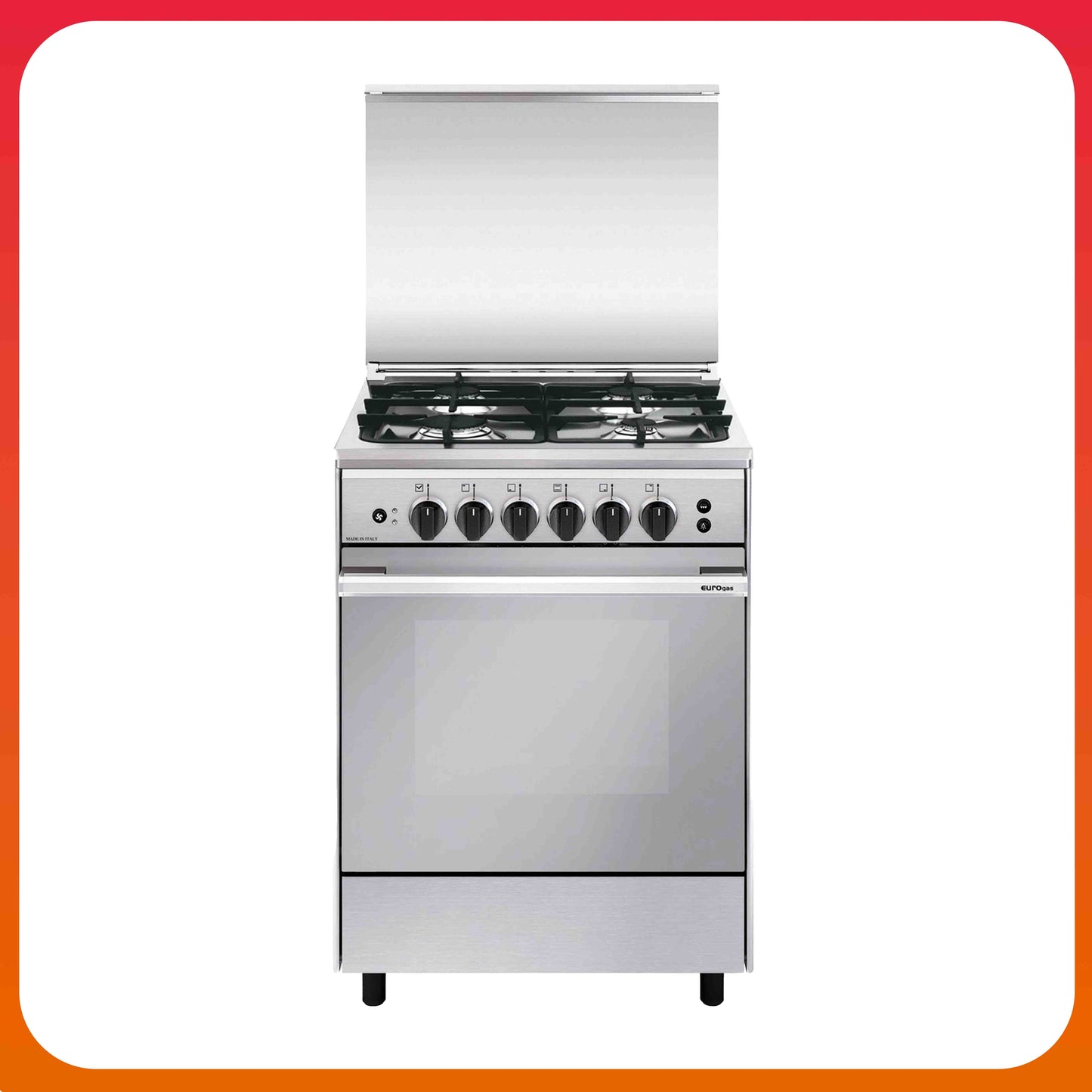 EUROgas 60cm Freestanding Gas Stove